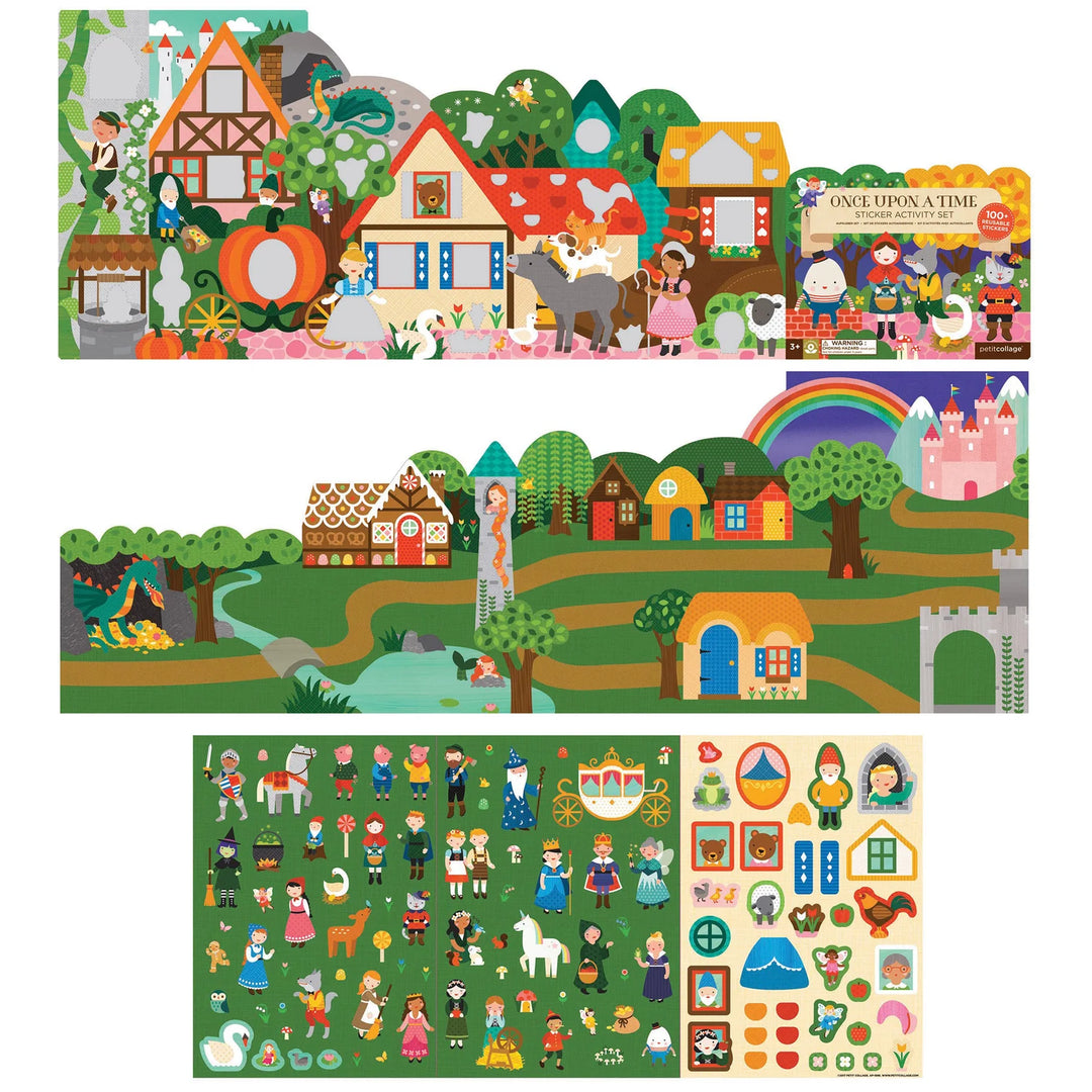 Petit Collage Once Upon A Time Sticker Activity Set
