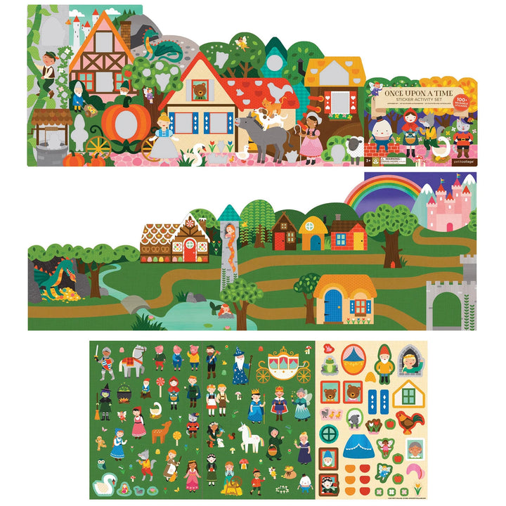 Petit Collage Once Upon A Time Sticker Activity Set