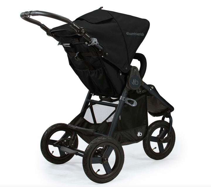Bumbleride Indie 3 wheel stroller-Black with Matt Black Frame