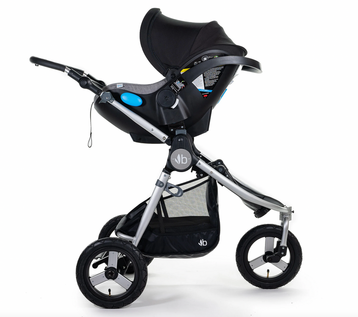 Bumbleride Indie 3 wheel stroller-Black with Matt Black Frame