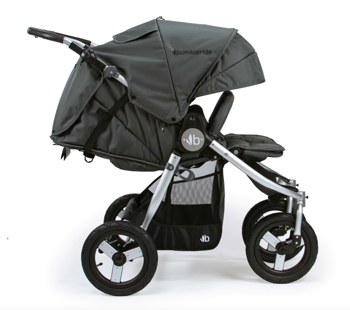 Bumbleride Indie Twin Stroller-Dawn Grey