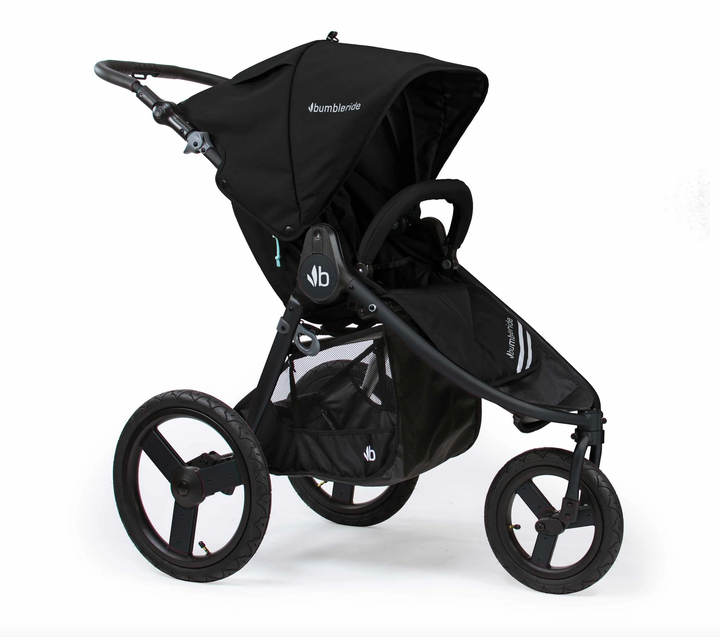 Bumbleride Speed Stroller-Black with Matt Black Frame