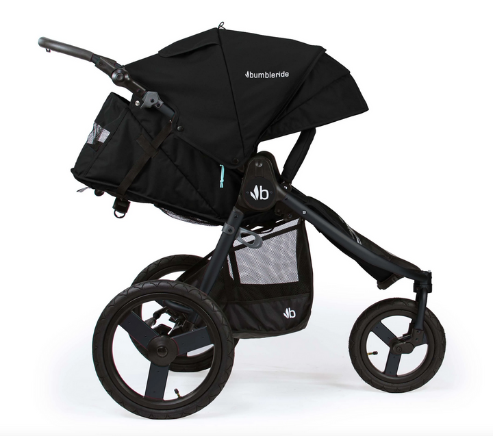 Bumbleride Speed Stroller-Black with Matt Black Frame