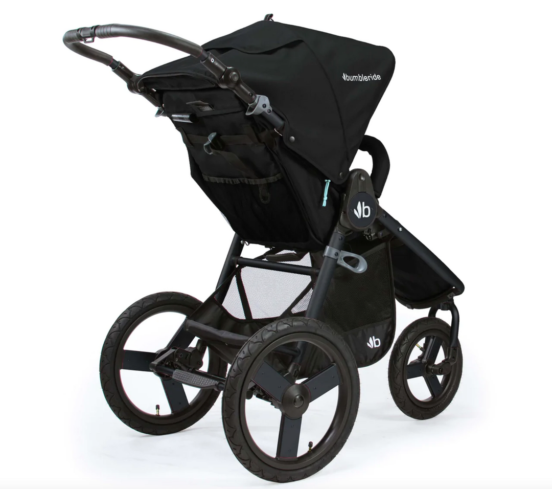 Bumbleride Speed Stroller-Black with Matt Black Frame