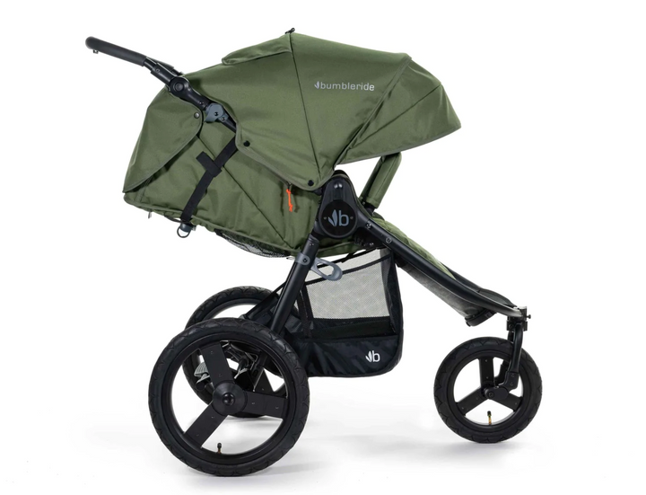 Bumbleride Speed Stroller-Olive Green with Matt Black Frame
