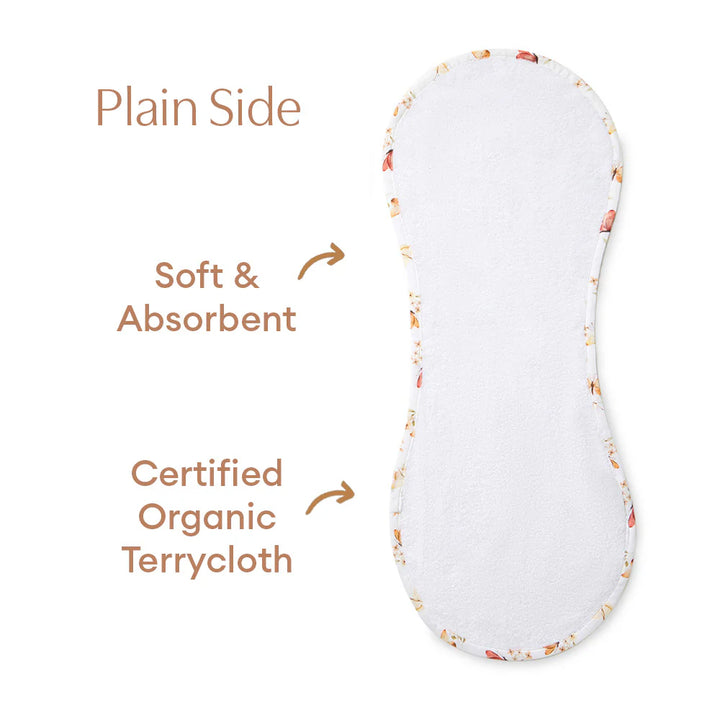 Snuggle Hunny Organic Cotton Burp Cloth - Butterfly
