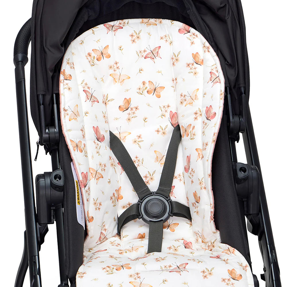 Snuggle Hunny Universal Organic Pram Liner - Butterfly