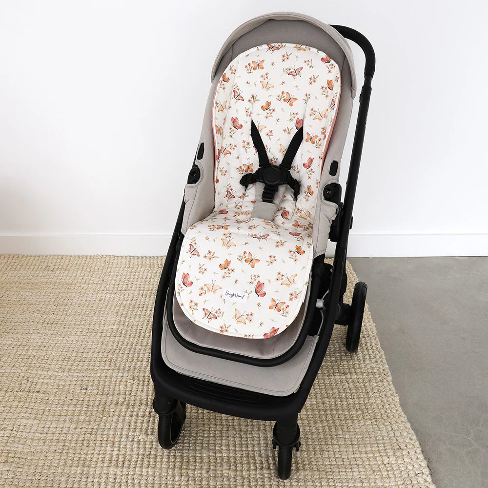 Snuggle Hunny Universal Organic Pram Liner - Butterfly