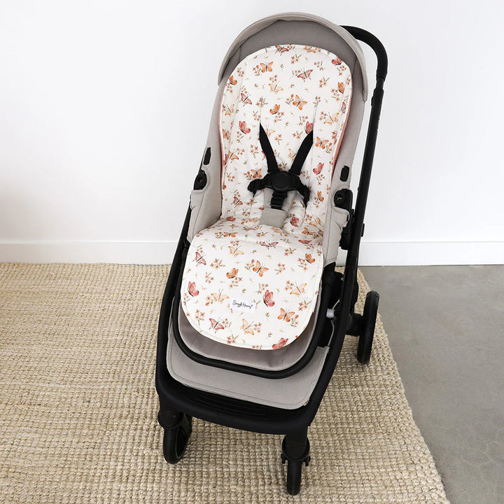 Snuggle Hunny Universal Organic Pram Liner - Butterfly