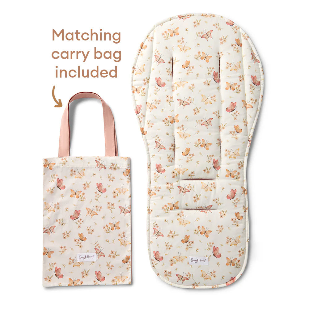 Snuggle Hunny Universal Organic Pram Liner - Butterfly