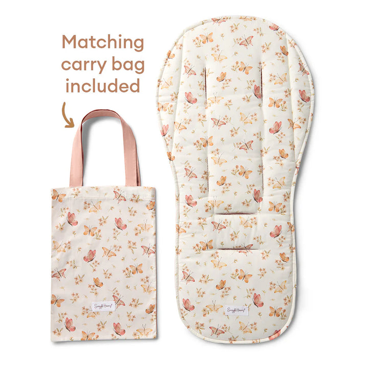 Snuggle Hunny Universal Organic Pram Liner - Butterfly