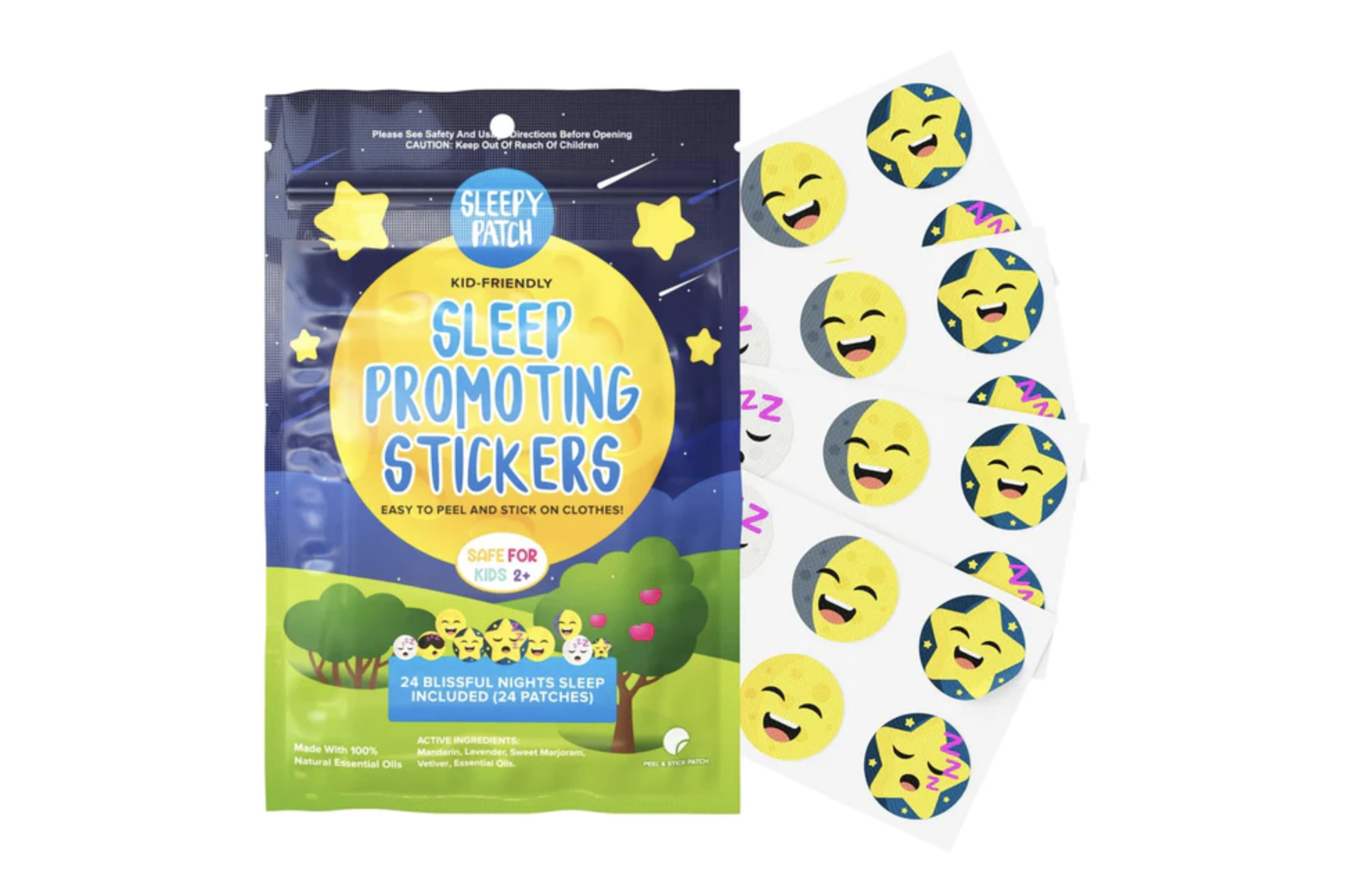 Sleep Pattern Stickers SleepyPatch Sleep Promoting Stickers – Whole Bubs