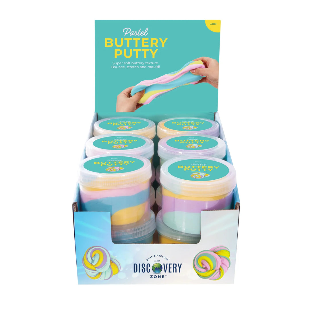 Discovery Zone Pastel Buttery Putty Assorted