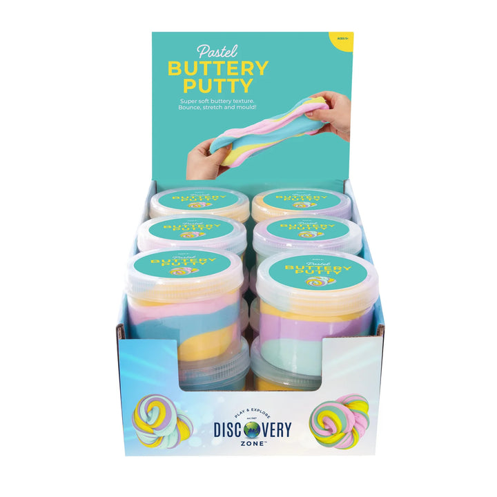 Discovery Zone Pastel Buttery Putty Assorted