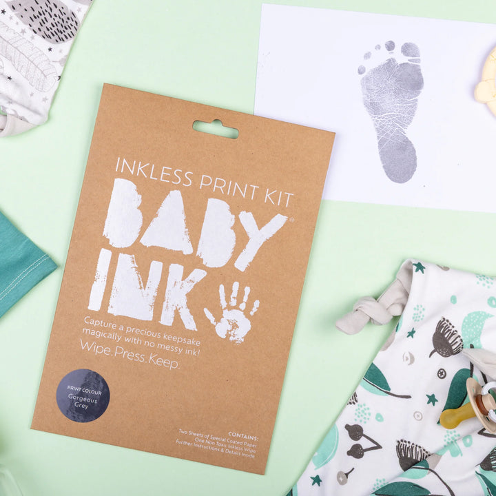 BABYink Ink-less Frame Kit - Gorgeous Grey