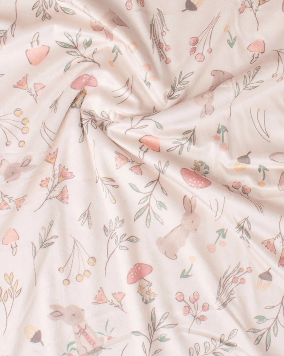 Little Linen Baby Snuggle Blanket - Harvest Bunny