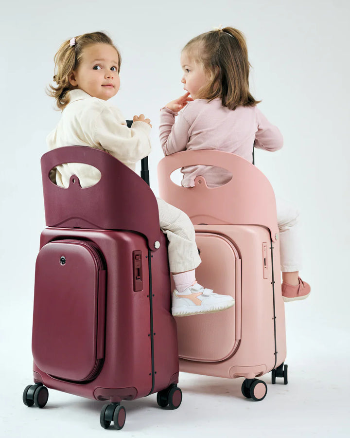 MiaMily - Carry-On Plus - Luggage 18" - Burgundy Red