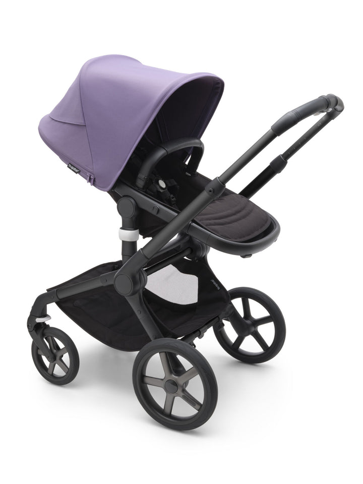 Bugaboo Fox 5 base AU Black/Midnight Black+Sun Canopy Astro Purple (Ex-Display)