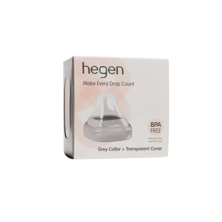 Hegen PCTO™ Collar and Transparent Cover Grey