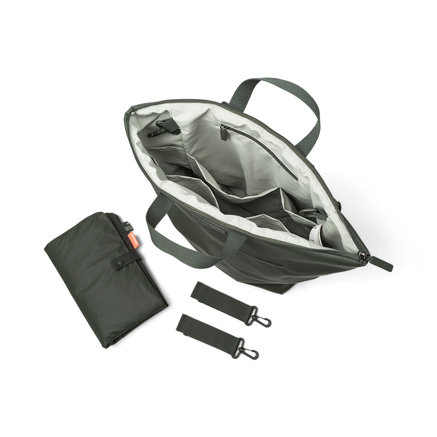 Done by Deer Changing Backpack + Change Mat Green