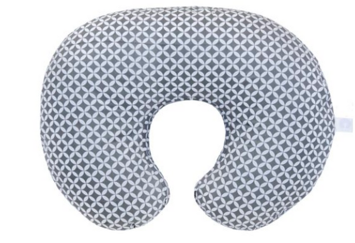 Chicco Boppy Pillow-Charcoal Geo Circles