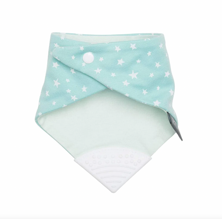 Cheeky Chompers Neckerchew-Sage Stars