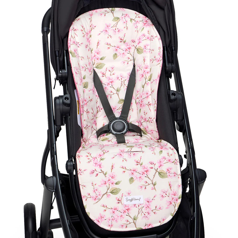 Snuggle Hunny Universal Organic Pram Liner - Cherry Blossom