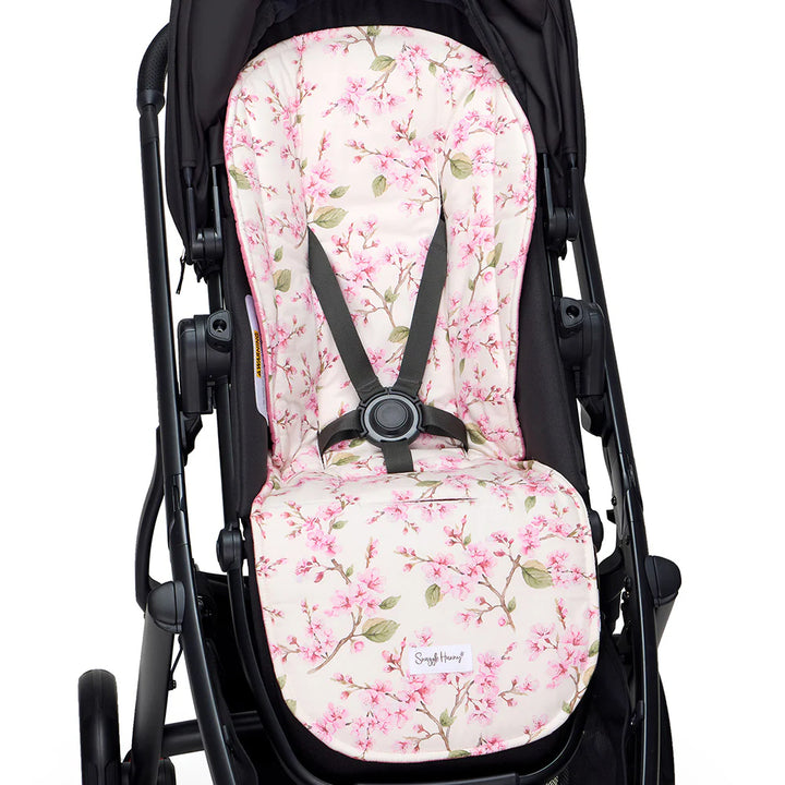 Snuggle Hunny Universal Organic Pram Liner - Cherry Blossom