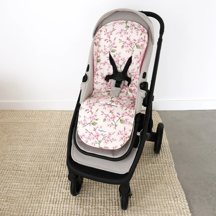 Snuggle Hunny Universal Organic Pram Liner - Cherry Blossom