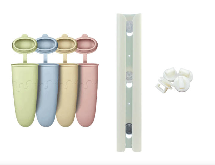 Cherub Baby Organiser & Silicone Popsicle Molds 4PK