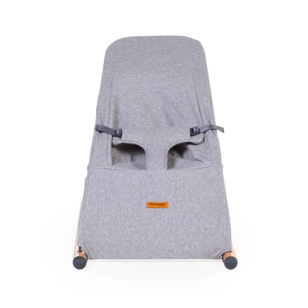 Childhome Evolux Bouncer-Natural & Jersey Grey
