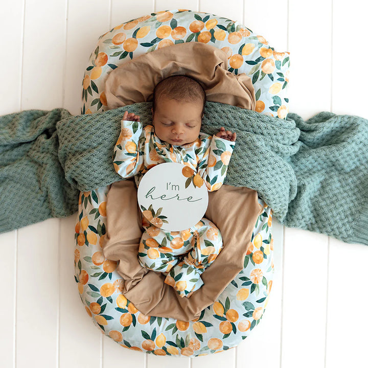 Reversible Milestone Cards - Citrus Squeeze & Peach