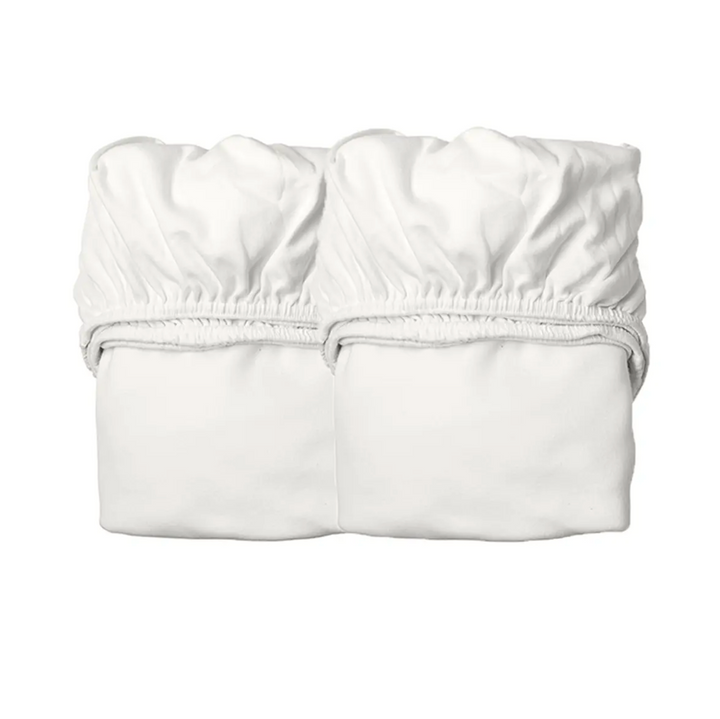 Leander Organic Baby Cot Sheets 2pk