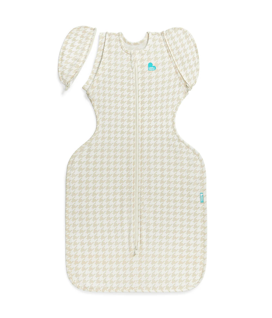 SWADDLE UP™ Transition Bag Original 1.0T - Tan Houndstooth