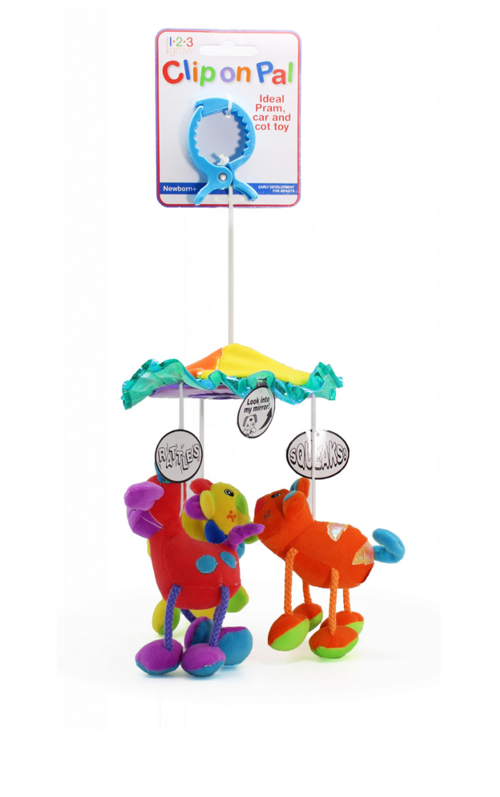 123 GROW Clip on Pals – Jungle Babies(CT640)