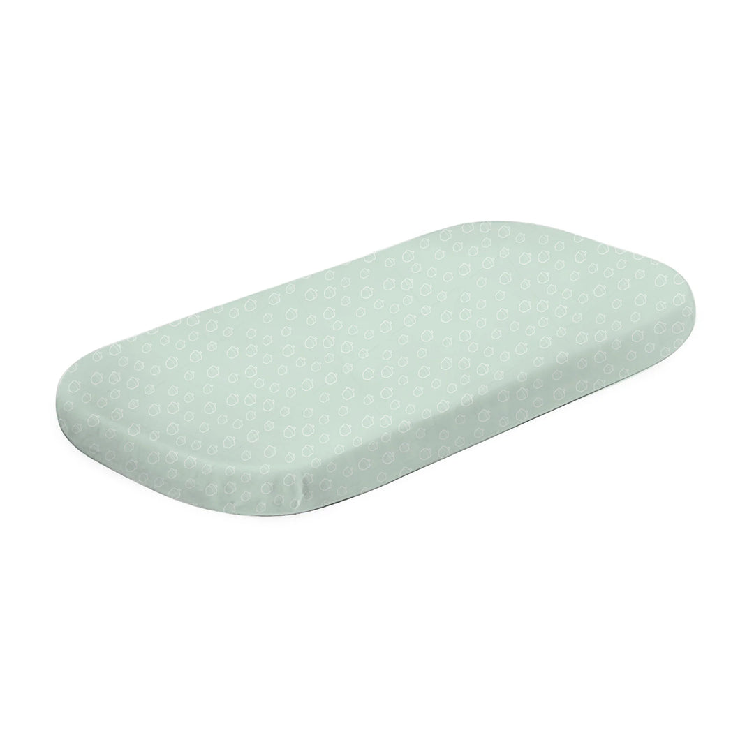 Bubba Blue Nordic 2pk Jersey Co-sleeper Fitted Sheets Avocado/Forest