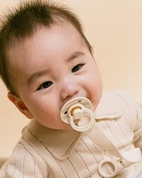 BIBS Colour Dummy & Loop Clip Gift Set - Ivory