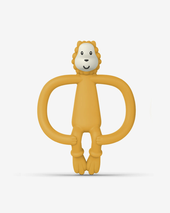 Matchstick Monkey Animal Teether - Lion Anti Microbial
