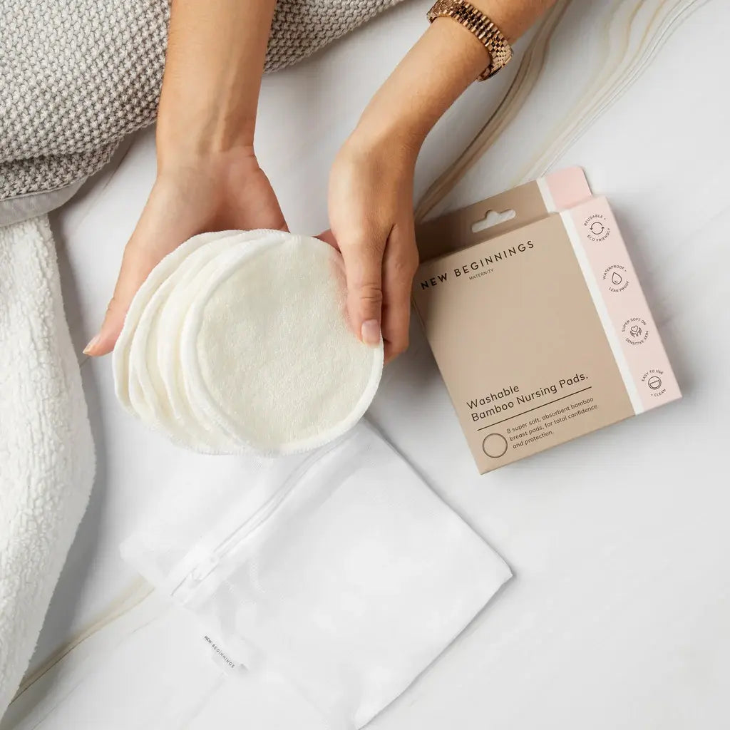 New Beginnings WASHABLE BREAST PAD 8S