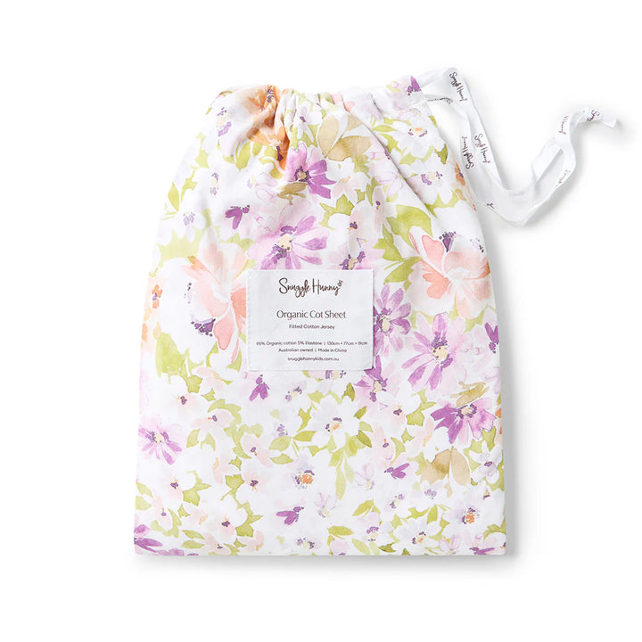 Fitted Cot Sheet - Isla