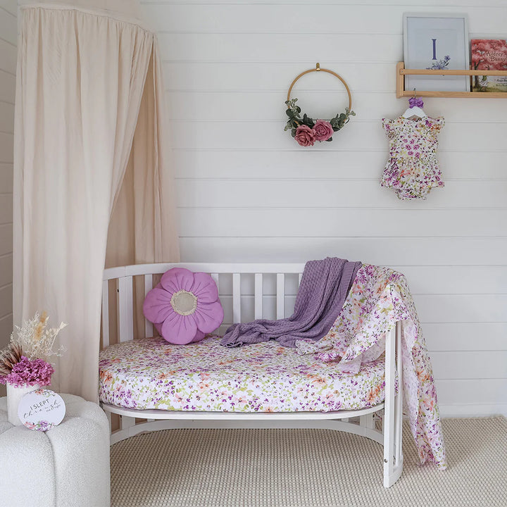 Fitted Cot Sheet - Isla