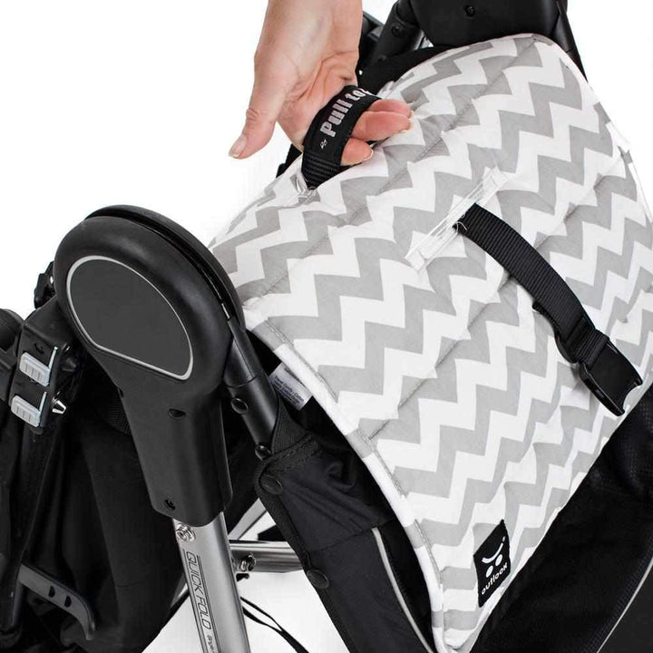 Outlookbaby Pram Liner- Grey Chevron