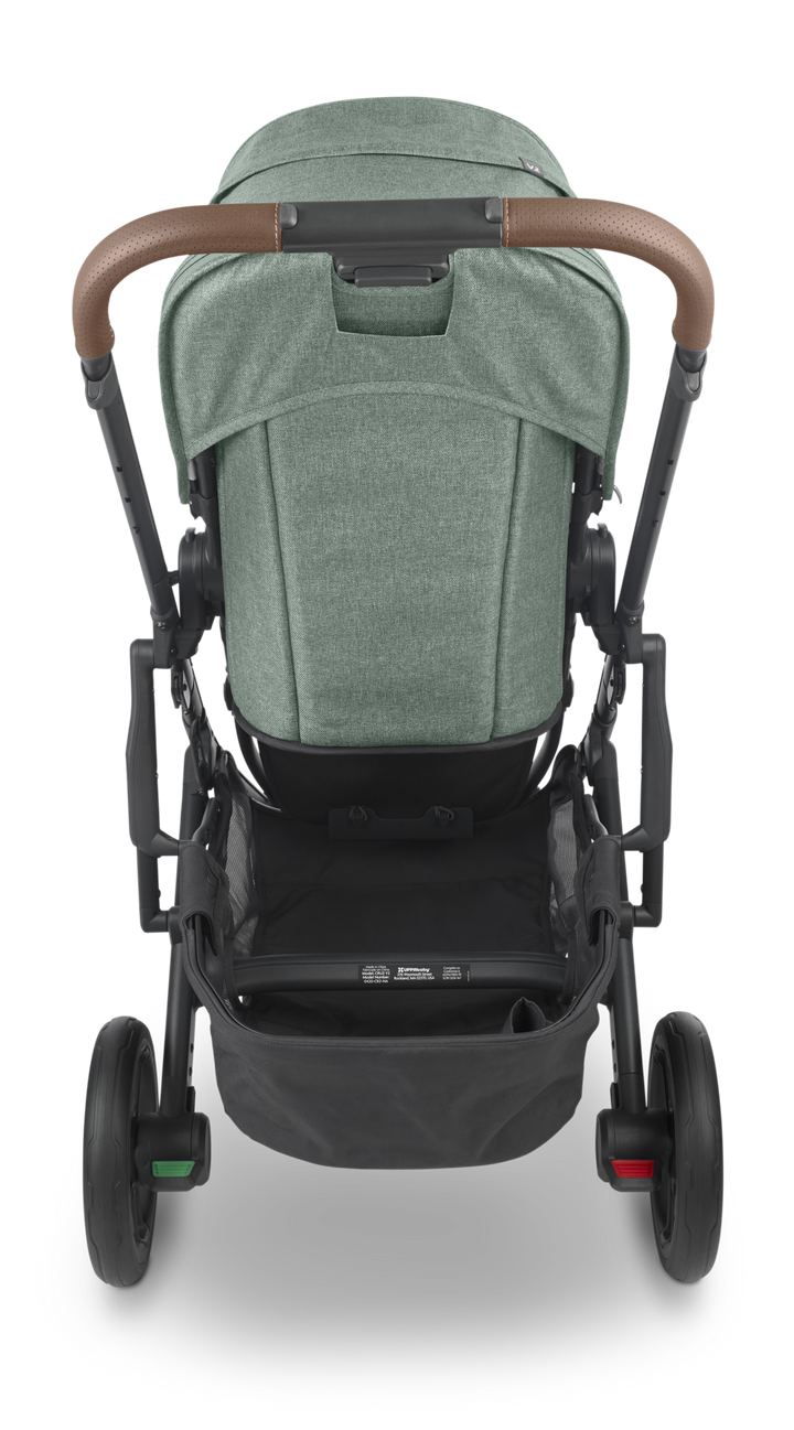 UPPAbaby CRUZ V2 Stroller -GWEN (green mélange/carbon/saddle leather)