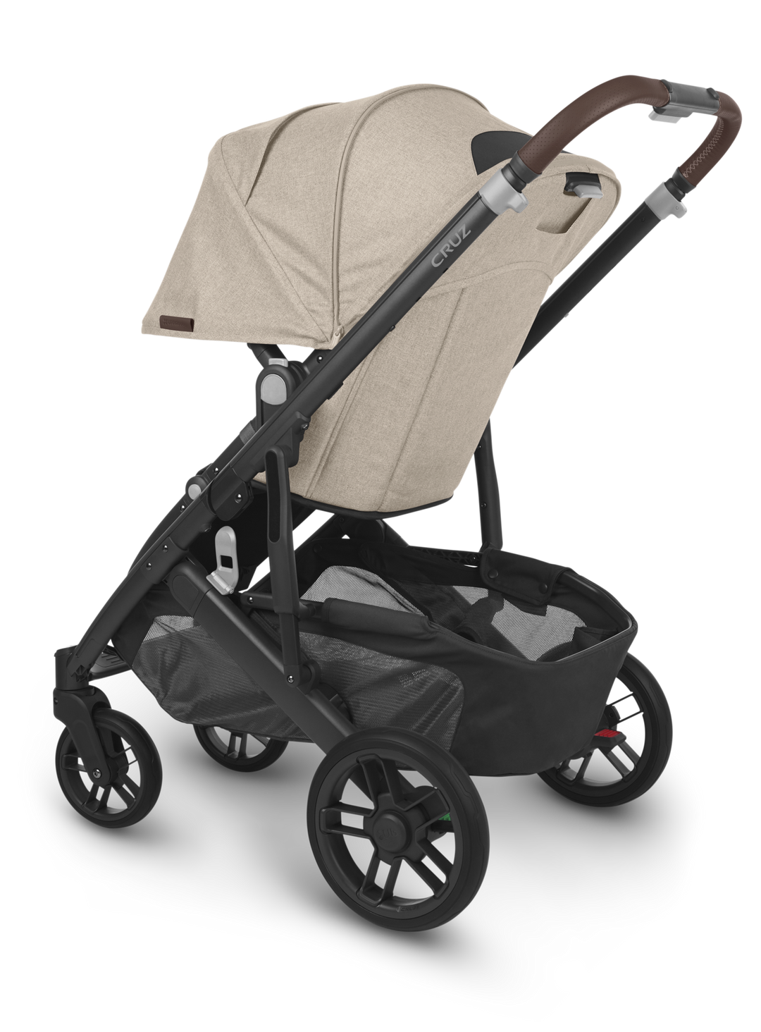 UPPAbaby CRUZ V2 - Liam (Oat Melange/Carbon/Chestnut Leather)