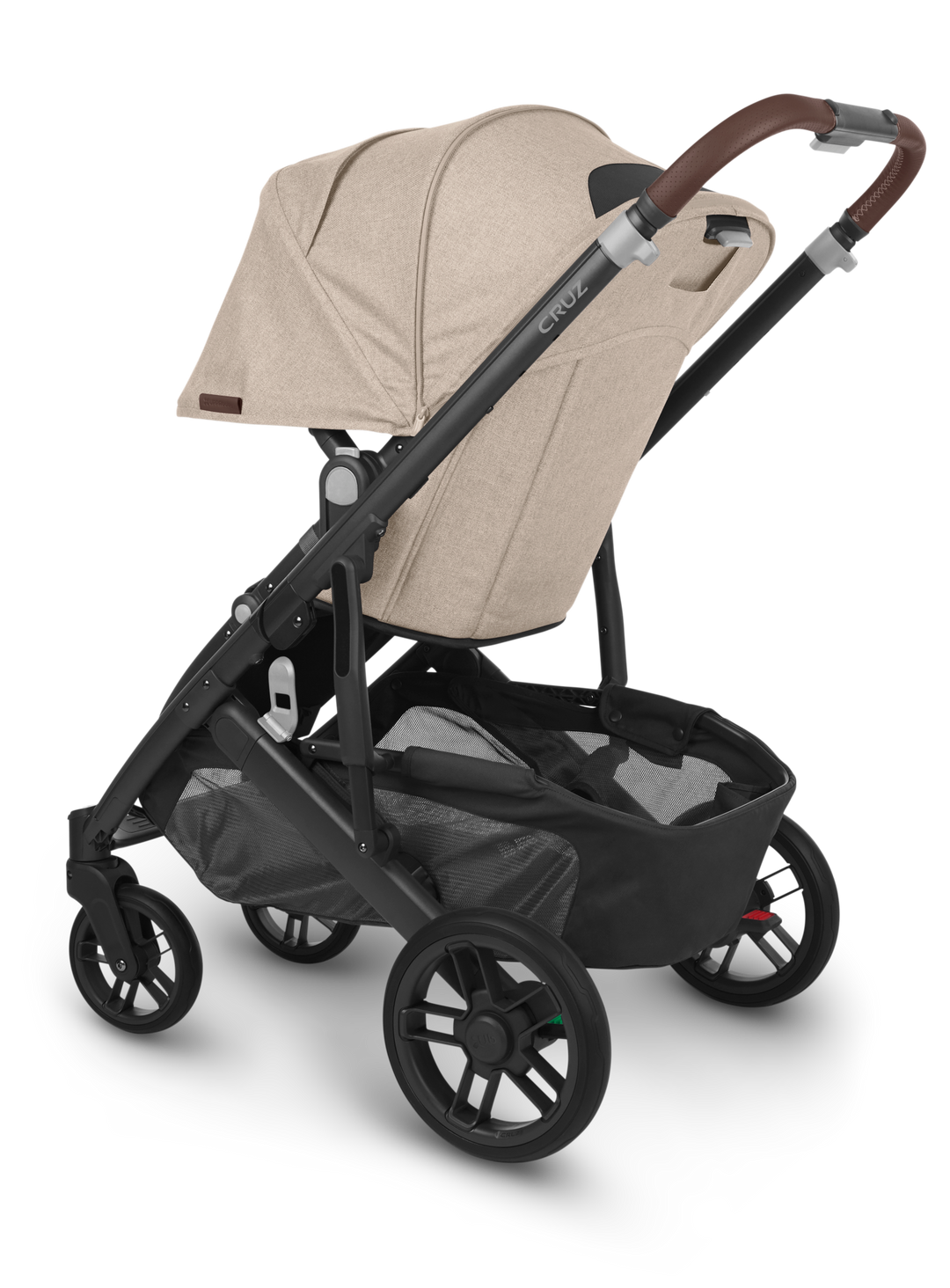 UPPAbaby CRUZ V2 - Liam (Oat Melange/Carbon/Chestnut Leather)