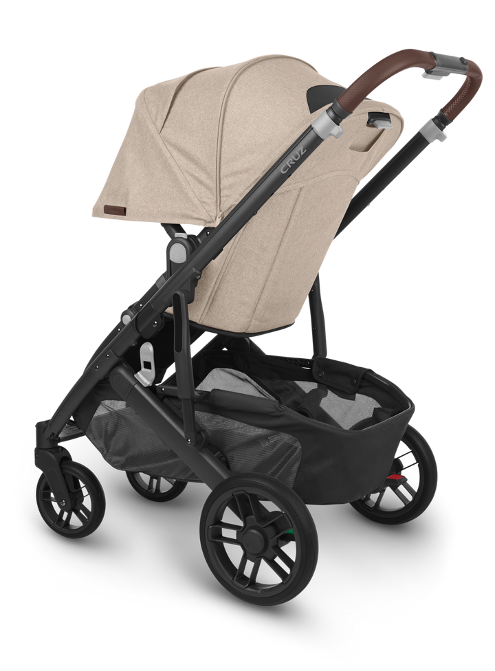 UPPAbaby CRUZ V2 - Liam (Oat Melange/Carbon/Chestnut Leather)