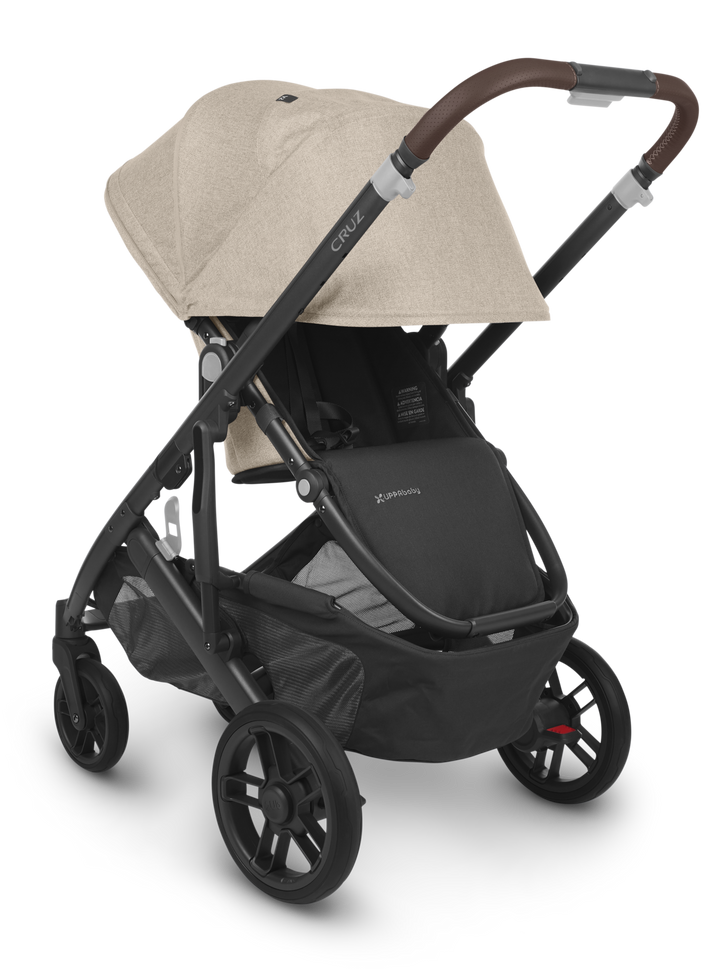 UPPAbaby CRUZ V2 - Liam (Oat Melange/Carbon/Chestnut Leather)