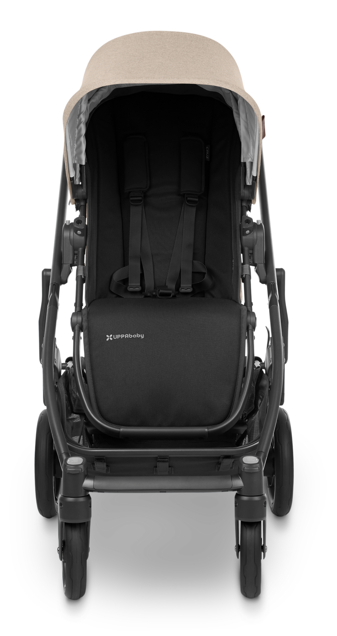 UPPAbaby CRUZ V2 - Liam (Oat Melange/Carbon/Chestnut Leather)