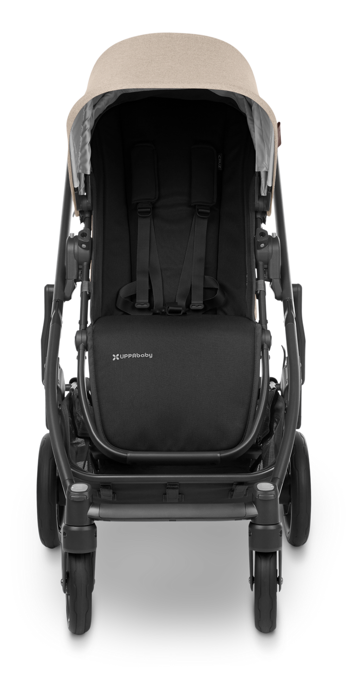 UPPAbaby CRUZ V2 - Liam (Oat Melange/Carbon/Chestnut Leather)