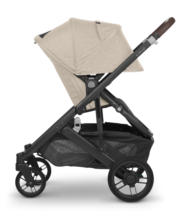 UPPAbaby CRUZ V2 - Liam (Oat Melange/Carbon/Chestnut Leather)